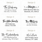 Address Stamp - Custom Stamps for Mailing I Create Personalized Name and Return - Image 2