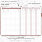 Clever Fox Inventory & Sales Log Book - Image 3