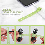 Donruby 24Pcs Silicone Cable Ties - Image 5
