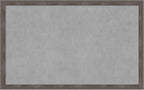Amanti Art Grey Framed Magnetic Board 27x43 Large Vision Board