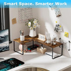 Aothia Wood Desktop Shelf for Top of Desk - Image 3