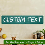 Custom Sign, Custom Street Sign, 11 Font Colors, 13 Font Styles, 4 Hole Options - Image 4