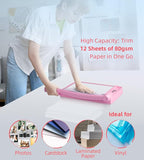 Firbon 12" Guillotine Paper Cutter, Heavy Duty 12-Sheet Capacity Trimmer - Image 5