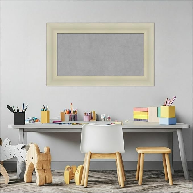 Amanti Art Silver Framed Magnetic Board 17x29 Small Vision Board - Image 5
