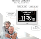 7'' Dementia Clock For Seniors, Large Display Digital Clock - Image 5