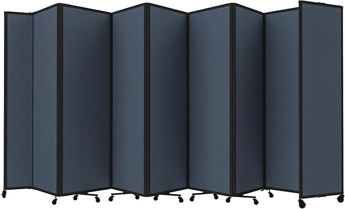 Versare Room Divider 360 Portable Wall Partition | Folding Panels | Large by VERSARE