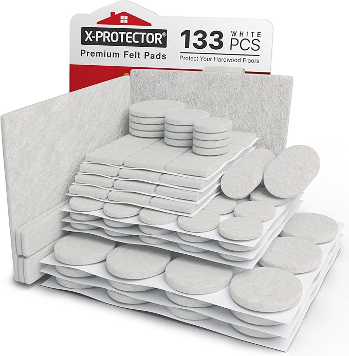 Felt Furniture Pads X-PROTECTOR 133 PCS by X-Protector