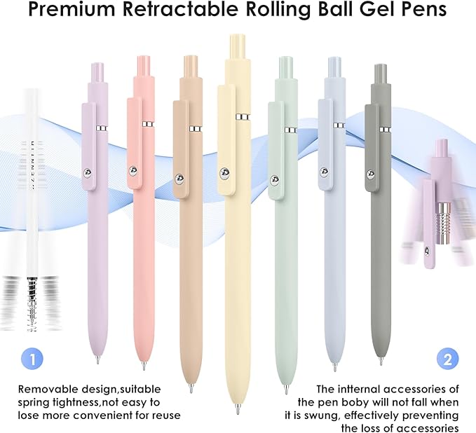 Gel Pens, Cute Teacher Work Desk Accessories Office School Supplies Gifts - Image 4