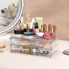 ZHIAI stackable storage drawer, transparent cosmetics storage box, cosmetics - Image 4