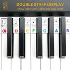 BEATBIT Piano Notes Guide for Beginner, Removable Piano Keyboard Note Labels - Image 5
