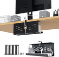 KEEGH 16" Under Desk Cable Management Tray, Desk Cord Organizer Upgrade Capacity by KEEGH
