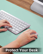 Non-Slip Desk mat, PULeather Desk Pad Protector, Office Desk Mat, Large Mouse - Image 4