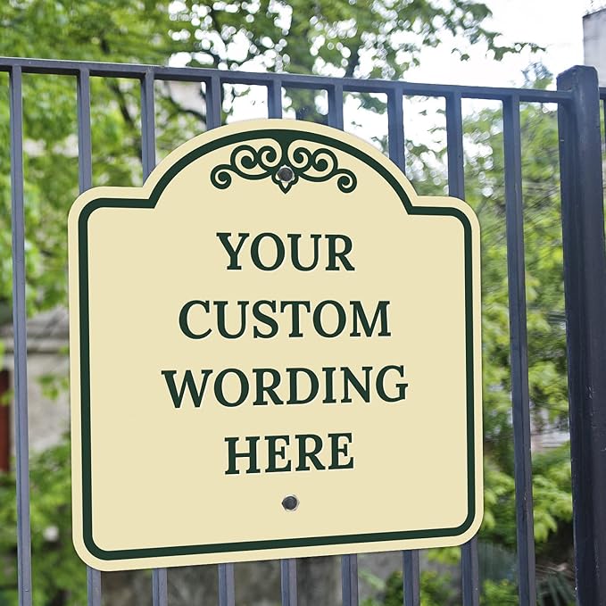 Custom Decorative Sign, Personalized Metal Sign - Image 4