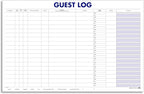 Guest Log Book for Automotive Dealerships – Customer Sign-in Tracking Log – 17" - Image 8
