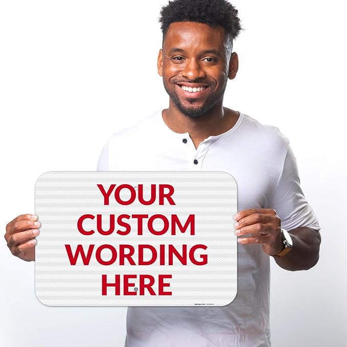 Custom Sign, Personalized Metal Signs, Customize - Image 2