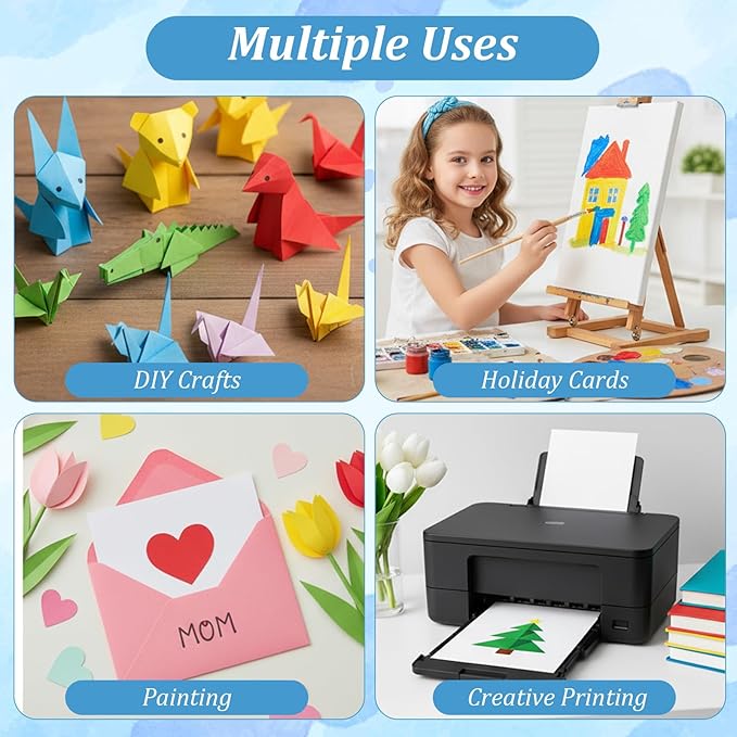 8.5" x14" Legal Size White Cardstock - Image 7