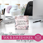 Custom Acrylic Sign Personalized, Custom Desk Name Plate, 18 Styles, - Image 4