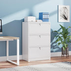 SUXXAN 3 Drawer File Cabinet, Lateral Filing Cabinet - Image 2