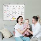 Comix Magnetic Dry Erase Calendar Whiteboard, 24 x 18 Inches Monthly Calendar - Image 6