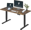 FLEXISPOT E6 3-Stage Dual Motor Electric Standing Desk 55 x 28 Sit Stand Up Desk by FlexiSpot