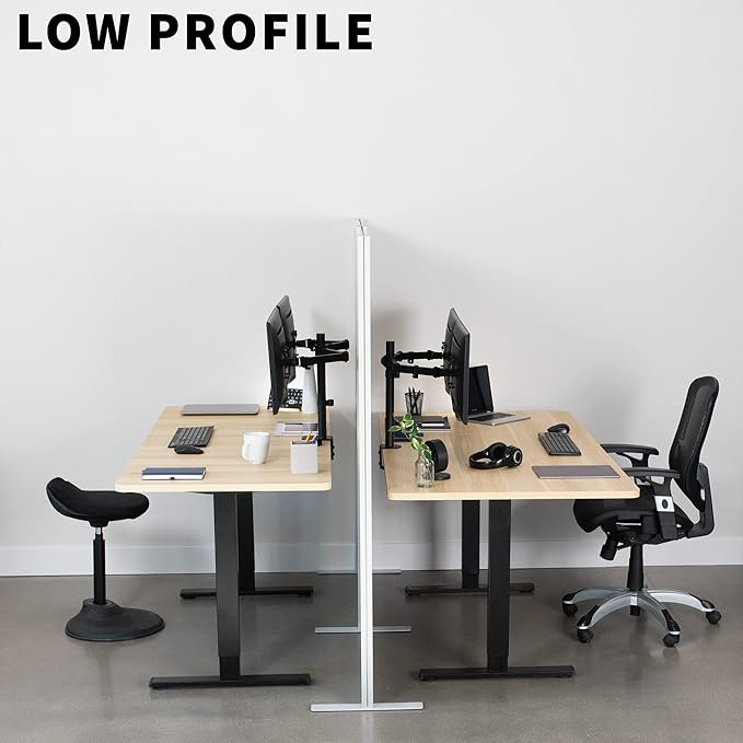 VIVO Modular Wall System, 2 PET and Whiteboard Panels, Professional Office - Image 9