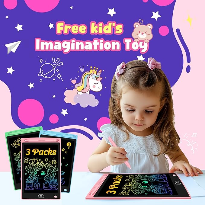 3 Pack LCD Writing Tablet for Kids - Image 6