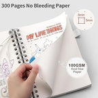 EMSHOI B5 Spiral Dotted Notebook - Image 3