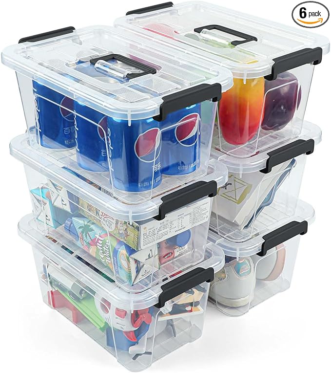NUMIFUN Plastic Storage Bins by NUMIFUN