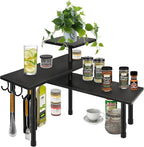 Homode Bathroom Counter Organizer Corner Shelf, Kitchen Countertop Organizer - Image 4