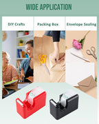 Lichamp 10 Pack Office Desktop Tape Dispenser Includes 10 Rolls of 1 Inch Core - Image 7