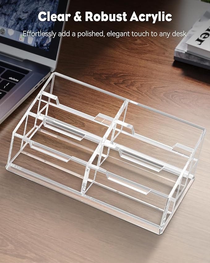 Uniclife Acrylic Business Card Holder - Image 5