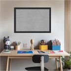 Amanti Art Black Framed Magnetic Board 18x26 Medium Vision Board - Image 6