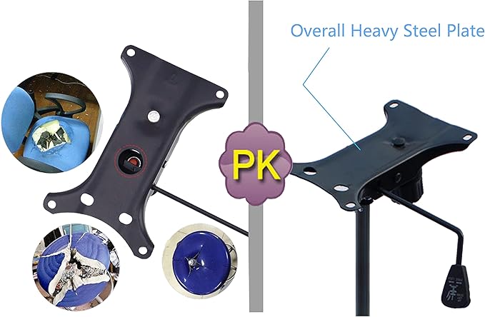 Gjpwyfdc Gaming Chair Tilt Mechanism Replacement, Heavy Duty 6'' X 8.7''- - Image 6