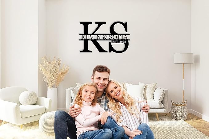 Valentine's Day gifts for 2026 Custom Metal Wedding Anniversary Sign, - Image 3