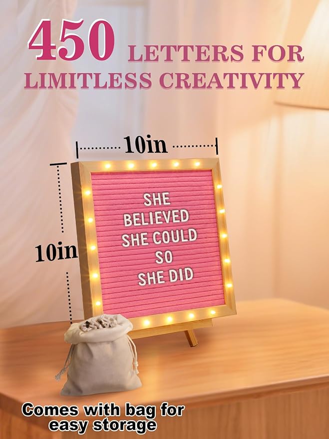 Changeable Felt Letter Board - Image 3