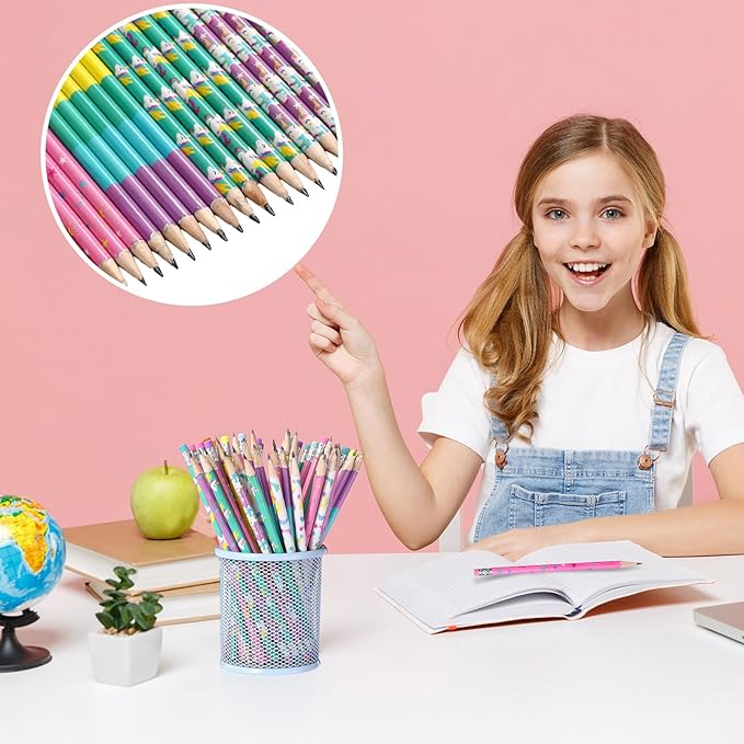 TecUnite 120 Pcs Scented HB Pencils - Image 5
