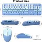MOFII Wireless Keyboard and Mouse Combo, Full Size 2.4G Plug and Play - Image 7