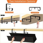 Under Desk Cable Management Tray - Image 7