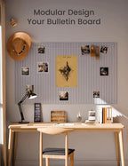 Large Felt Bulletin Board 48" x 36" Cork Board Alternative-12 Pack - Image 5