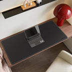 CENNBIE Leather Desk Mat Protector, 35.5" x 16" Extra Large Leather Office Desk - Image 5