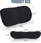 KAYI Lumbar Support Pillow for Car, Memory Foam Lumbar Pillow - Image 2