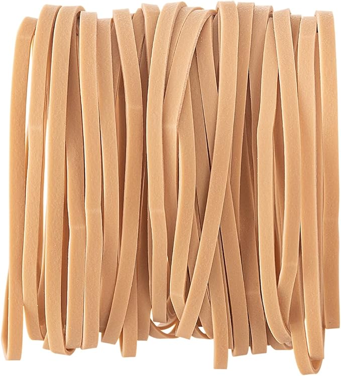 BILINNY Rubber Bands Size 33, Bulk Pack of 10lb Tan Rubber Bands, Made In USA - Image 7