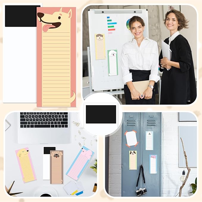 Gersoniel 12 Packs Magnetic Notepads - Image 5