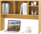 Tangkula Desktop Bookshelf, Countertop Storage Hutch by TANGKULA