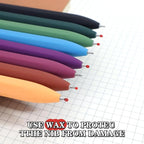 Piochoo Gel Pens, 0.5mm Fine Point Smooth Writing, High-End Series Retractable - Image 5