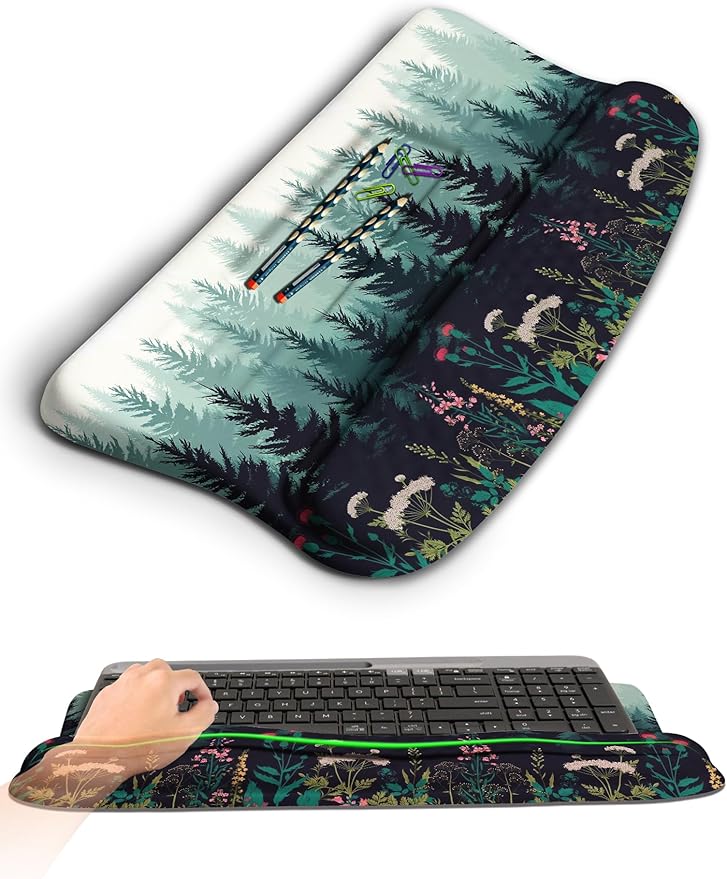 KUOSGM Ergonomic Wave Wrist Rest by KUOSGM