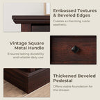 VVFLU Farmhouse 6 Drawer Dresser - Image 6