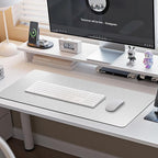Boutilon Leather Desk Pad Protector, Non-Slip Mouse Pad, Laptop Desk Pad - Image 6