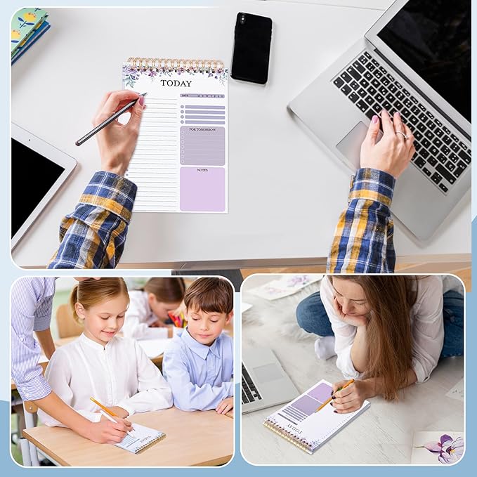 Thboxes 2 Packs To Do List Notepad, Totally 208 Pages To Do List Notebook A5 - Image 6