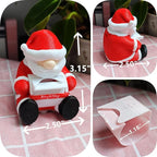 RhyNSky Christmas_Santa_Claus Postage Stamp Holder Stamp Roll Dispenser - Image 3